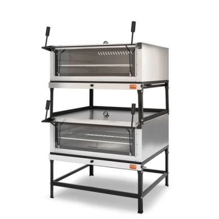 Forno de Lastro Duplo a Gás FLD900 Tostando