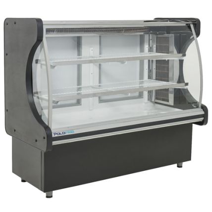 Vitrine Refrigerada Classic 1m Vidro Frontal Curvo Polofrio