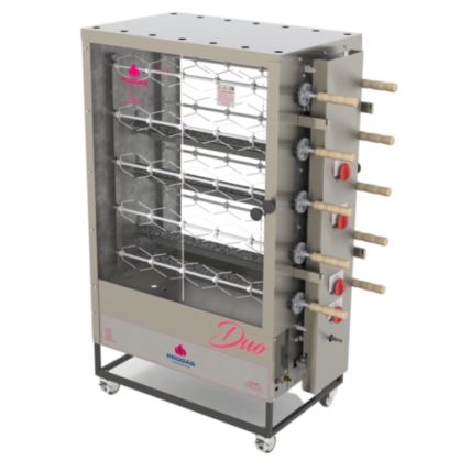 Forno Assador A Gás Rotativo Tubular PR-6100 DUO Progás