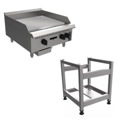 Chapa a Gás Manual Linha Prime com Cavalete 19mm PCM060G-ME Venâncio