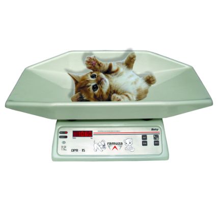 Balança Baby Pet 15 Kg Com Bateria DPRB Cód.6016 Ramuza
