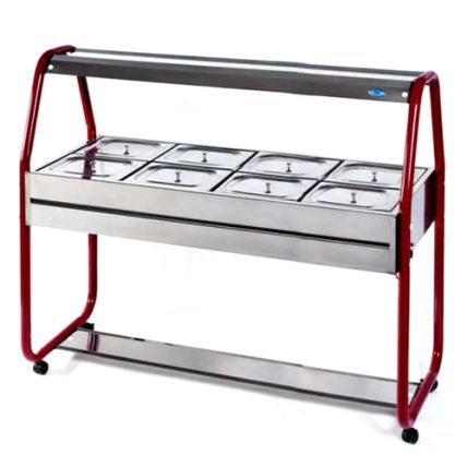 Self Service Frio 144,5Cm 8 Cubas Ibet