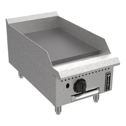 Chapa a Gás Termostática de Mesa Linha Prime 38cm PCT038G-MEA Venâncio