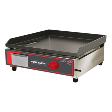 Chapa Bifeteira A Gás Light CBG-450L 45cm Metalcubas