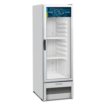 Expositor Vertical Slim 256 Litros VB25 Light Metalfrio