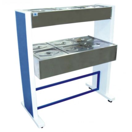 Self Service Cheff Duplo Frio Ibet-144,5 Cm-8 Cubas
