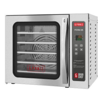Forno Convector Gran Chef FC35 Sem Vapor 5 Bandejas 35x35 Inox 220V G.Paniz