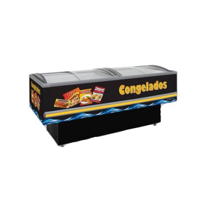 Ilha Para Congelados 520 Litros Polofrio