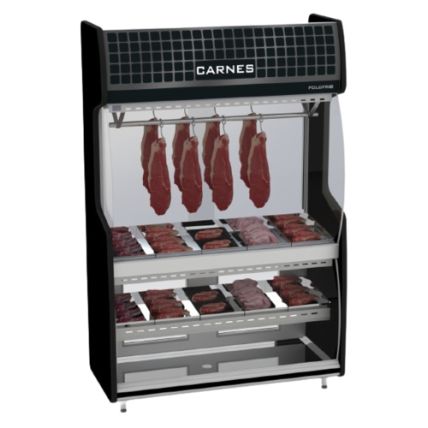 Expositor Açougue Vitrine De Carne Classic 1,5m Polofrio 