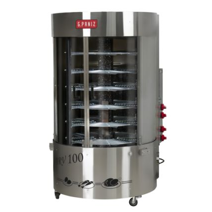 Assador de Frango Rotativo Vertical a Gás ARV100QC Infravermelho G.Paniz
