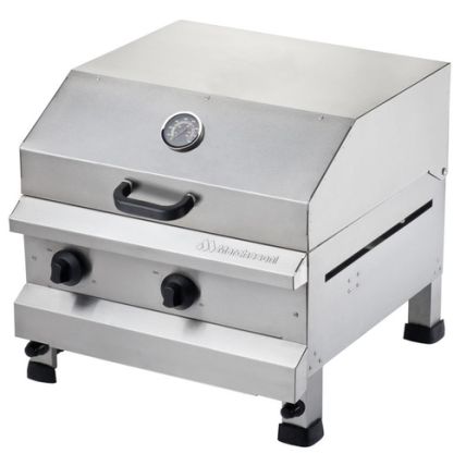 Char Broiler 2 Queimadores E Tampa CH.5.052 Marchesoni 