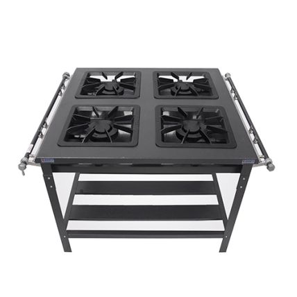 Fogão Industrial Linha Extra 4 Bocas 204 Metal Brey