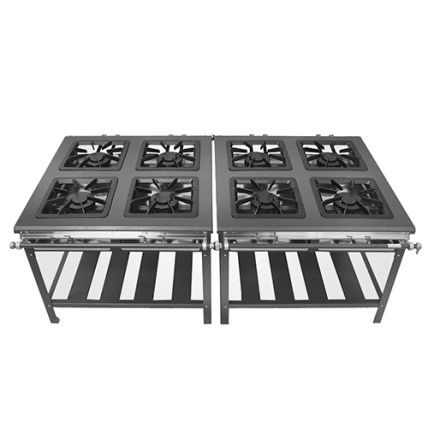 Fogão Industrial Linha Extra 8 Bocas 208 Metal Brey