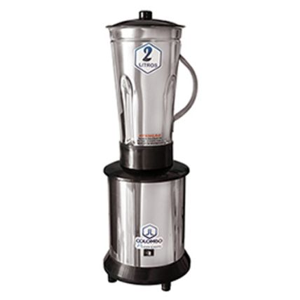 Liquidificador Industrial Baixa Rotação 2 Litros Inox Bivolt JL Colombo