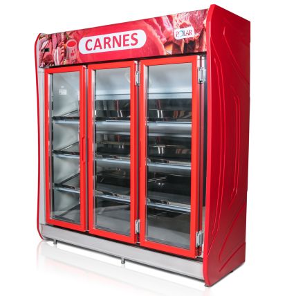 Expositor Vertical Para Carne 3 Portas MASPC-190 Polar 
