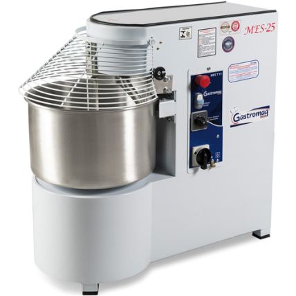 Amassadeira Espiral 2vel MES25 2CV 25kg Trifásica Gastromaq