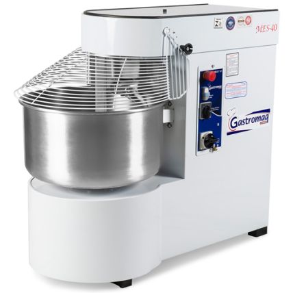 Amassadeira Espiral 2vel MES40 3CV 40kg Trifásica Gastromaq