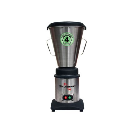 Liquidificador Comercial Inox Com Copo Monobloco Inox 4 Litros LC4 Skymsen