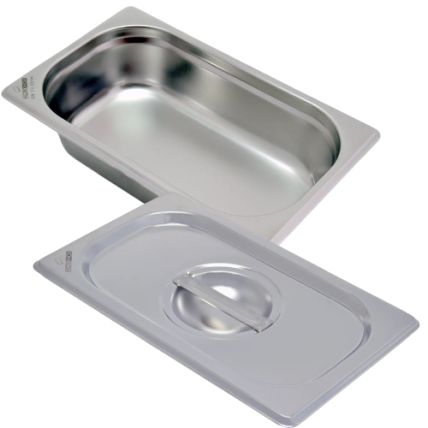Kit Cuba e Tampa Gastronômica Buffet 1/4GN Profundidade 65mm Compre Conosco
