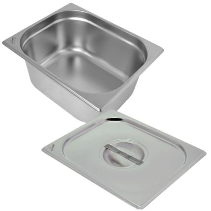 Kit Cuba e Tampa Gastronômica Buffet 1/2GN Profundidade 150mm Compre Conosco