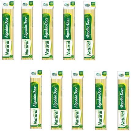 Palito / Vareta Bambu de 40cm p/Algodão Doce Pacote c/1000uni Natural Produtos