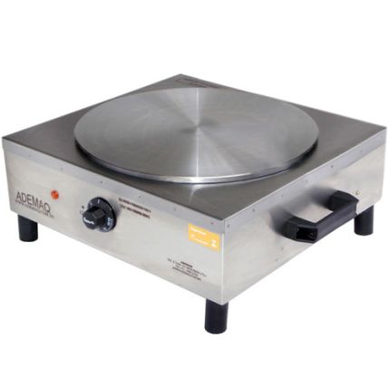 Máquina de Crepe Francês / Panquequeira Simples Elétrica Ademaq