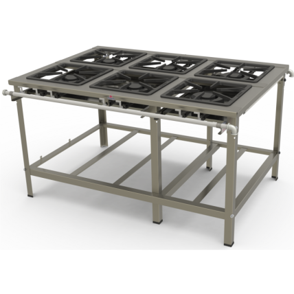 Fogão Linha Master Inox A Gás PMDI-600 F Progás 
