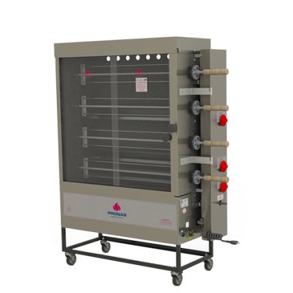 Forno Assador a Gás Rotativo Tubular PR-623UN Progás