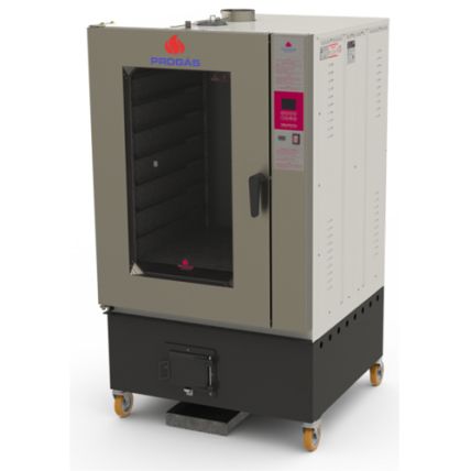 Forno Turbo Lenha 10 Esteiras PRTLT-10000 Fornalha Traseira Progás