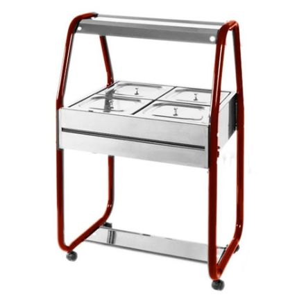 Self Service Frio 80Cm 4 Cubas Ibet