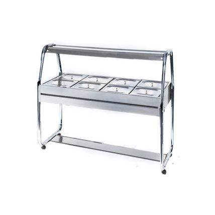 Self Service Quente 144,5Cm 8 Cubas Ibet