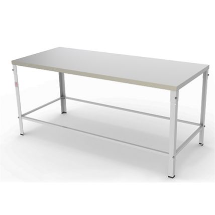 Mesa para Panificação 80x190cm MBR-018 Braesi