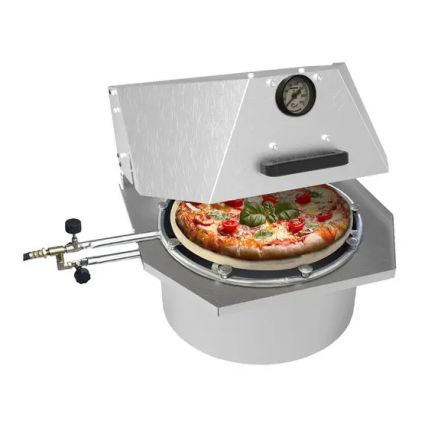 Forno Compacto de Pizza Italiano a Gás FC35 Saro