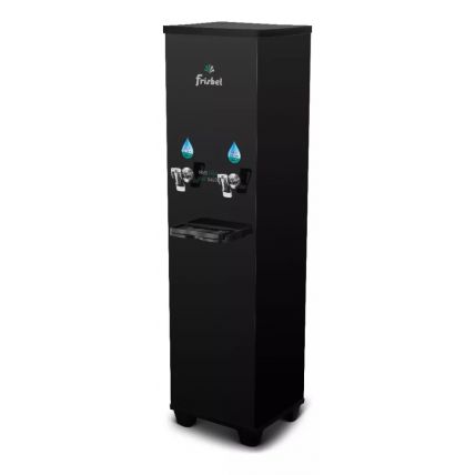 Bebedouro e Resfriador de Água Industrial Coluna 25 Litros Office Black Frisbel