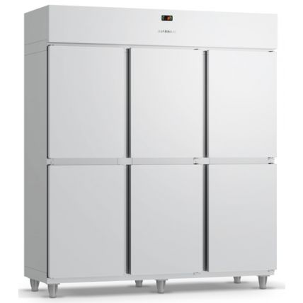 Mini Câmara Comercial para Resfriados 6 Portas Inox MCR6P Refrimate