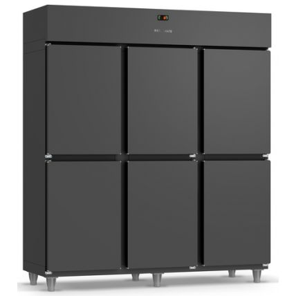 Mini Câmara Comercial para Resfriados 6 Portas Black MCR6P Refrimate
